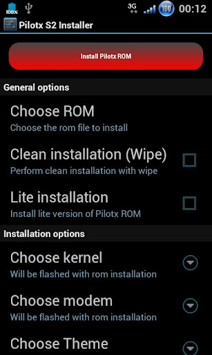 Pilotx S2 ROM Installer