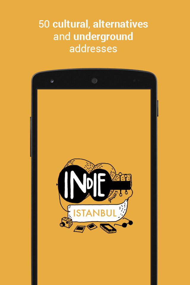 Android application Indie Guides Istanbul screenshort