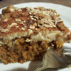 Pumpkin Latte Cake Bars