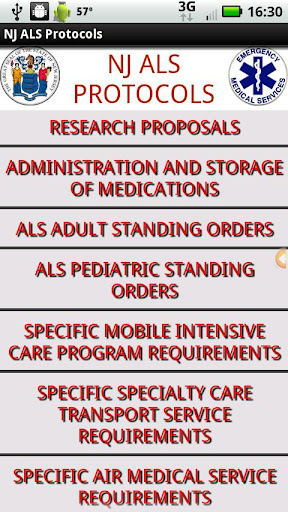 NJ ALS Protocols