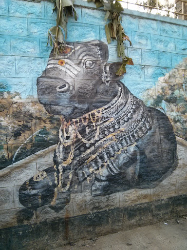 Sacred Bull Wall Mural