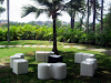 Mobiliario Lounge Y Coctel Puff Mesas Bajas