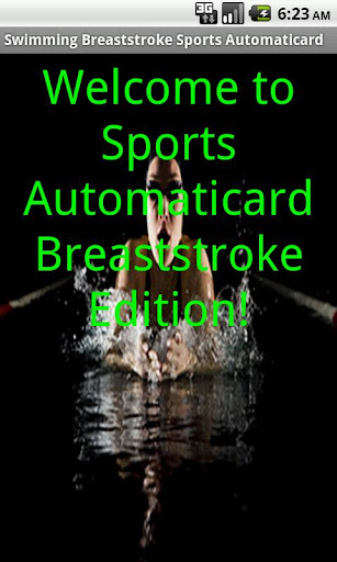 Breaststroke Card Creator Paid