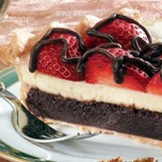 Strawberry Fudge Pie