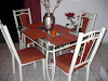 Comedor Tubular Vidrio Rectangular 