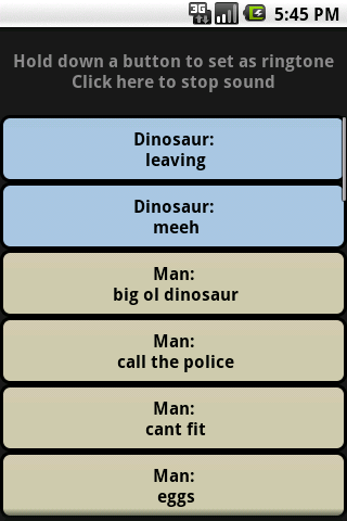 Jurassic Park 5 Soundboard