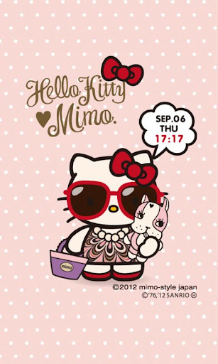 【免費個人化App】mimo.×HELLO KITTY LWallpaper-APP點子