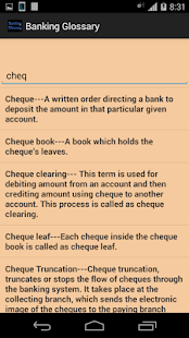 download Banking Glossary free