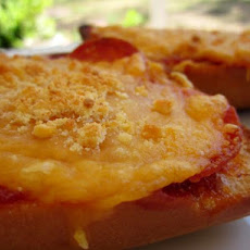 Touchdown Pepperoni Pizza Sandwich