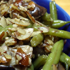 Green Beans with Shiitake Mushrooms
