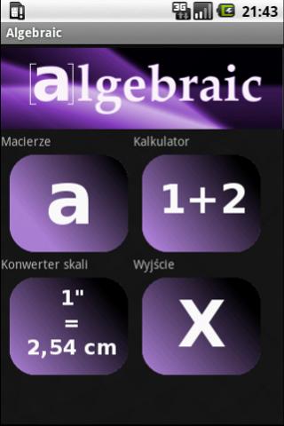 Algebraic