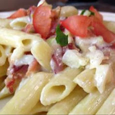 Penne Alfredo for One