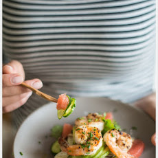 Grapefruit, Fennel & Grilled Shrimp Salad