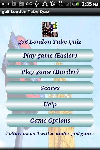 go6 London Tube Quiz FREE