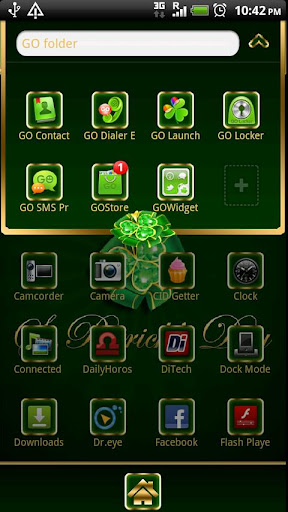 【免費個人化App】GO Launcher St.Patrick's Day-APP點子