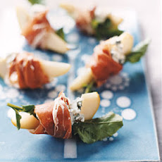 Pears with Blue Cheese and Prosciutto