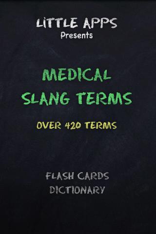 420+ MEDICAL SLANG ACRONYMS