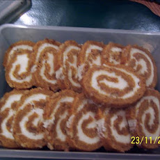 Cream Cheese Pumpkin Roll
