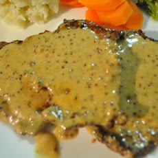 Veal in Mustard Cream Sauce