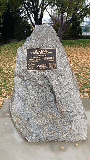 Cooma Winter Olympian Stone