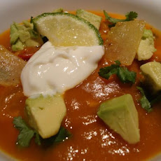 Pumpkin Tortilla Soup Perfection!