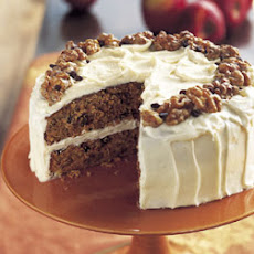 Apple Spice Cake with Walnuts and Currants