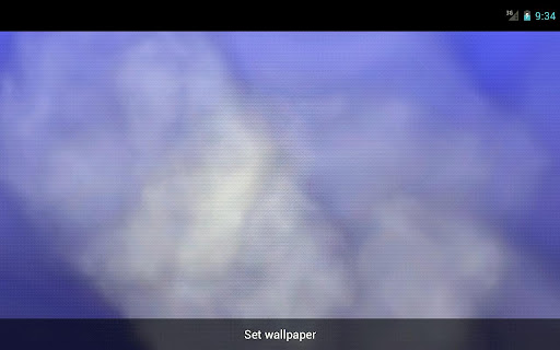 3D OpenGL Clouds LiveWallpaper