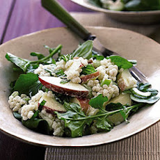Creamy Barley Salad with Apples