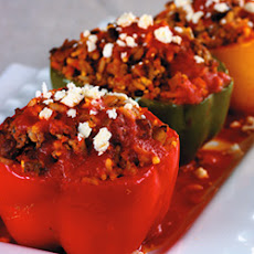 Lamb Feta Peppers