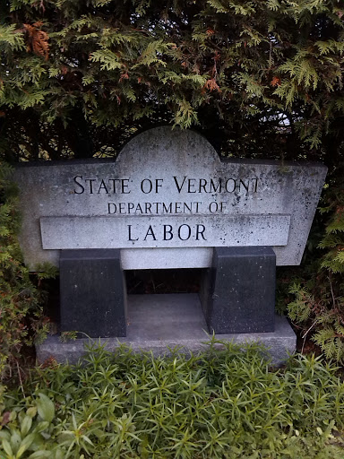 State Of Vermont Department Of Labor Granite Plaque