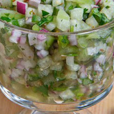 Tomatillo Pico de Gallo