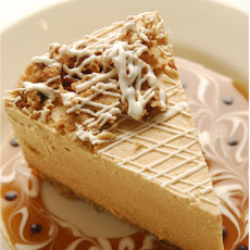 Pumpkin White Chocolate Cheesecake