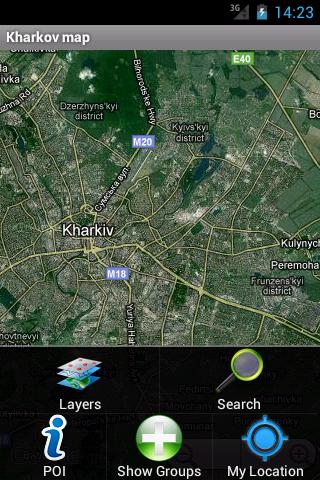 Kharkiv Map