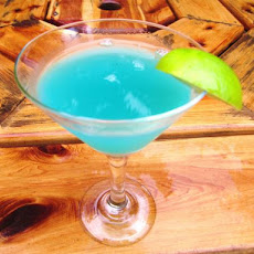 Toopua Blue Lagoon Cocktail
