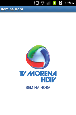 Android application Bem na Hora - Tv Morena screenshort