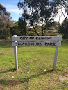 Hawkesbury Park Sign