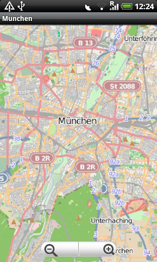 Munchen Street Map