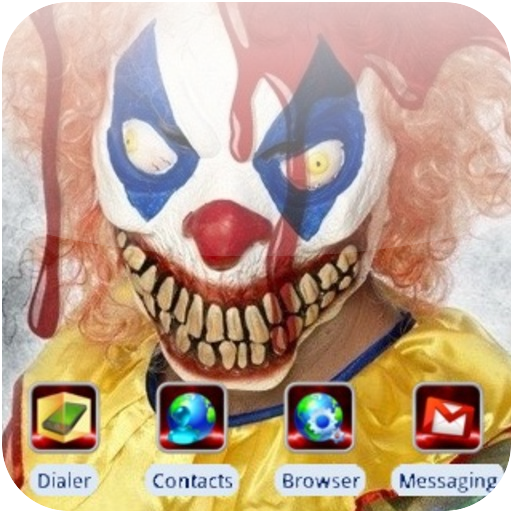 Blue-eyed Clown [SQTheme] ADW 個人化 App LOGO-APP開箱王
