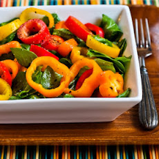 Arugula and Sweet Mini Pepper Salad