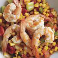 Corny Cajun Shrimp