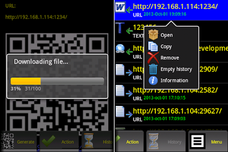 How to install Easy QR Transfer 1.2 apk for laptop