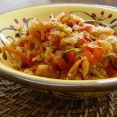 Hot and Spicy Cabbage Medley