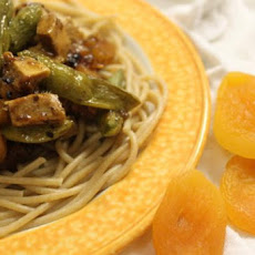 Sweet Apricot Chicken & Sugar Snap Peas