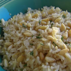 Rice Pilaf With Pine Nuts