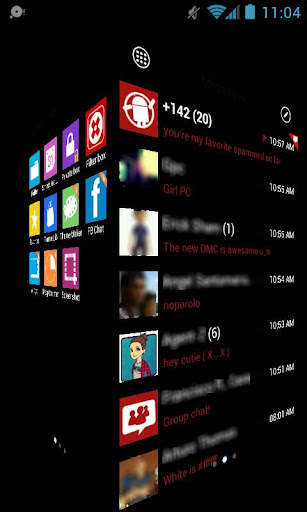 【免費個人化App】GOSMS WP7 Red Theme Free-APP點子