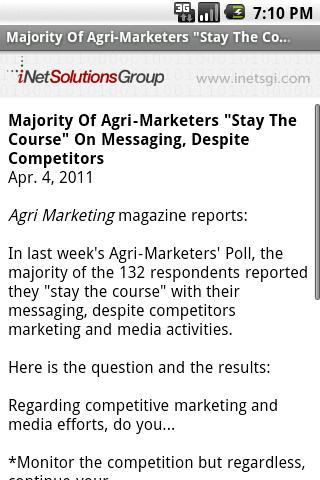 【免費新聞App】Agri Marketing-APP點子