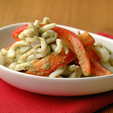 Grilled Squid with Lemon Caper Sauce