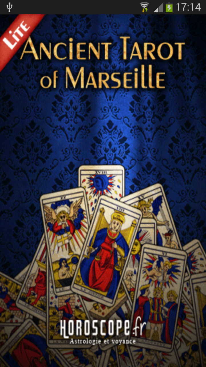 Android application Tarot of Marseille Lite screenshort