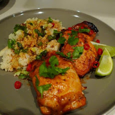 Paprika Butter Chicken With Couscous