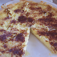 Baked Coconut Custard Pie
